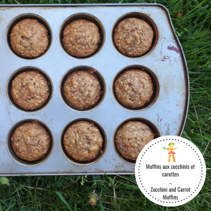 muffins zucchini et carottes