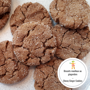 Biscuits moelleux au gingembre